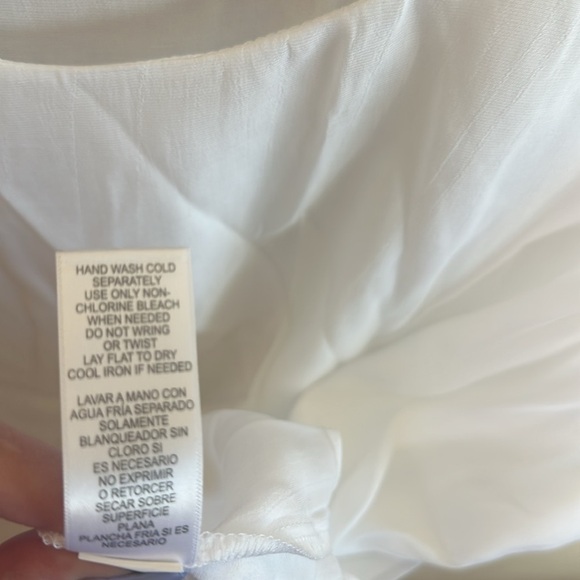 Cristina B Sleeveless Tunic Top Relaxed Fit Pull On White Womens Size XL - Picture 10 of 11